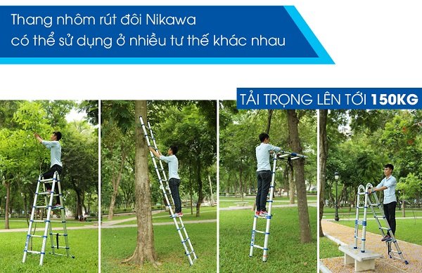 đại lí thang nhôm rút chữ A Chính Hãng Gía Rẻ Tại Tân Phú